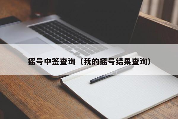 摇号中签查询(我的摇号结果查询)
